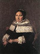 HALS, Frans Portrait of a Seated Woman Sweden oil painting artist